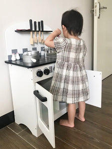 Big Size Wooden Kitchen Pretend Play