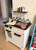 Big Size Wooden Kitchen Pretend Play