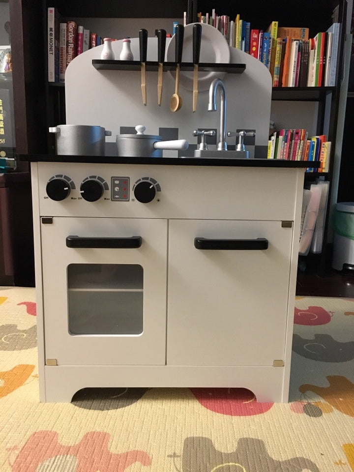 Big Size Wooden Kitchen Pretend Play