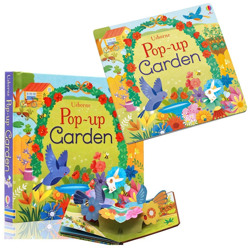 Pop Up Garden 3D Flap Picture Book