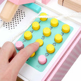 Pink Wooden Cash Register Pretend Play