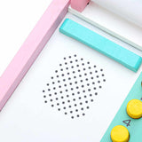 Pink Wooden Cash Register Pretend Play