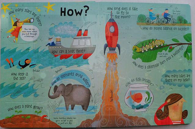 Lift-the-flap Questions and Answers Picture Book