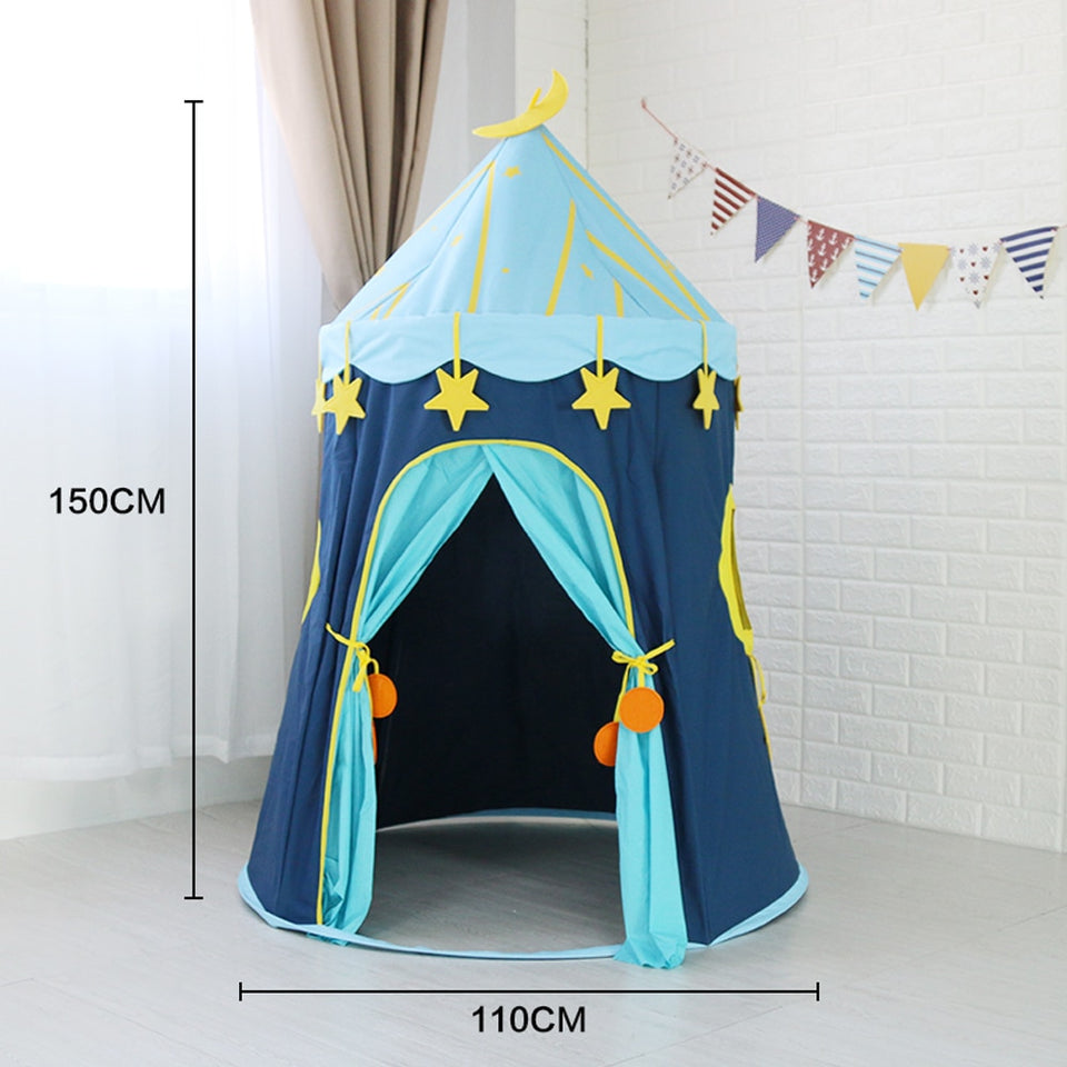 Foldable Pop Up Castle Play Tent