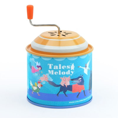 MiDeer Cartoon Metal Tin Music Box