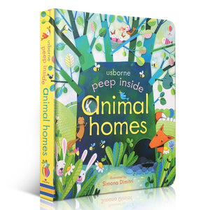 Peep Inside Animal Homes 3D Flap Picture Book