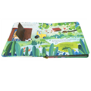 Peep Inside Animal Homes 3D Flap Picture Book