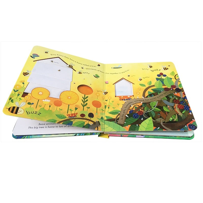 Peep Inside Animal Homes 3D Flap Picture Book