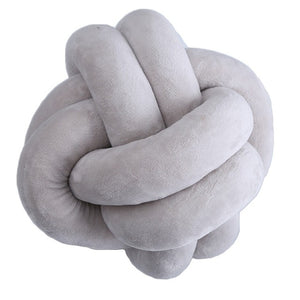 Handmade Knot Plush Pillow