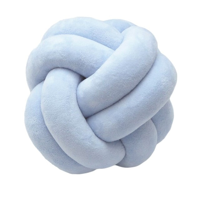 Handmade Knot Plush Pillow