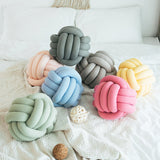 Handmade Knot Plush Pillow