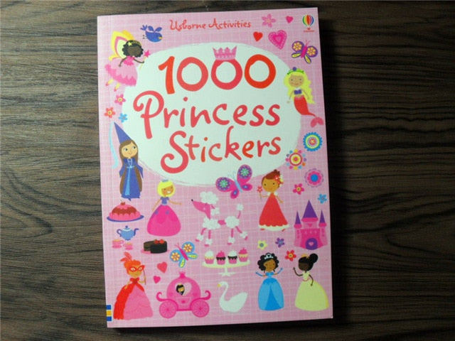 1000 pcs Cartoon Scene Stickers