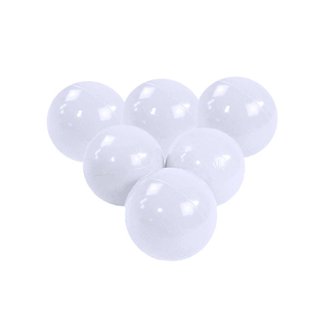 Baby Hands Size Plastic Pit Balls 100pcs 6cm