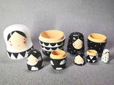 Handmade Russian Nesting Dolls Matryoshka (5-Piece Set)