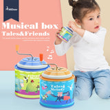 MiDeer Cartoon Metal Tin Music Box