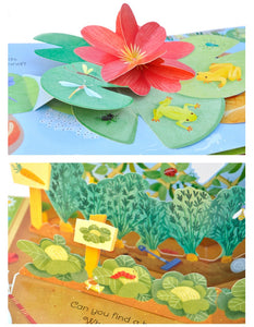 Pop Up Garden 3D Flap Picture Book