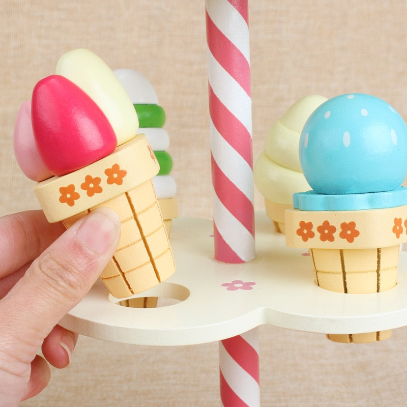 Magnetic Ice Cream Wooden Toy Set