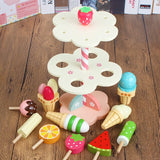 Magnetic Ice Cream Wooden Toy Set