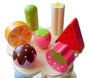Magnetic Ice Cream Wooden Toy Set